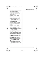 Предварительный просмотр 53 страницы Panasonic KX-TH111C Operating Instructions Manual