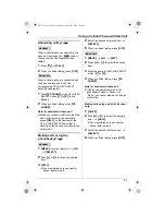 Предварительный просмотр 57 страницы Panasonic KX-TH111C Operating Instructions Manual