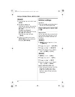 Предварительный просмотр 60 страницы Panasonic KX-TH111C Operating Instructions Manual