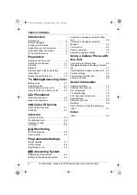 Preview for 2 page of Panasonic KX-TH112 - Cordless Phone - Operation Operating Instructions Manual