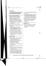 Preview for 8 page of Panasonic KX-TH112 - Cordless Phone - Operation Operating Instructions Manual