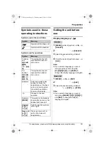 Preview for 19 page of Panasonic KX-TH112 - Cordless Phone - Operation Operating Instructions Manual