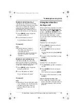 Preview for 25 page of Panasonic KX-TH112 - Cordless Phone - Operation Operating Instructions Manual