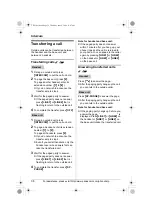 Preview for 36 page of Panasonic KX-TH112 - Cordless Phone - Operation Operating Instructions Manual