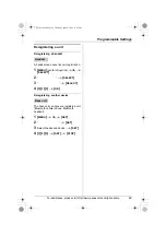 Preview for 49 page of Panasonic KX-TH112 - Cordless Phone - Operation Operating Instructions Manual