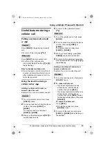 Preview for 63 page of Panasonic KX-TH112 - Cordless Phone - Operation Operating Instructions Manual