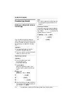 Preview for 70 page of Panasonic KX-TH112 - Cordless Phone - Operation Operating Instructions Manual