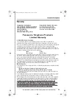 Preview for 85 page of Panasonic KX-TH112 - Cordless Phone - Operation Operating Instructions Manual