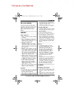 Preview for 7 page of Panasonic KX-TH1201 Operating Instructions Manual