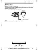 Preview for 57 page of Panasonic KX-THA12 Operating Instructions Manual