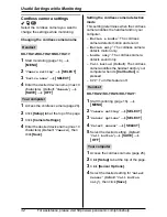 Preview for 32 page of Panasonic KX-THA13 - Telephone Wireless Monitoring Camera Operating Instructions Manual