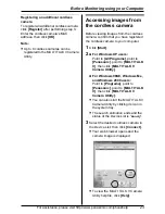 Preview for 23 page of Panasonic KX-THA13 - Telephone Wireless Monitoring... Operating Instructions Manual