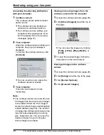 Preview for 28 page of Panasonic KX-THA13 - Telephone Wireless Monitoring... Operating Instructions Manual