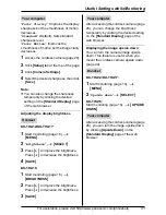 Preview for 31 page of Panasonic KX-THA13 - Telephone Wireless Monitoring... Operating Instructions Manual