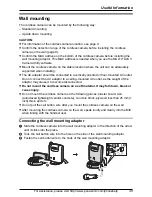 Preview for 39 page of Panasonic KX-THA13 - Telephone Wireless Monitoring... Operating Instructions Manual