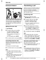 Preview for 32 page of Panasonic KX-THA16 - Cordless Video Camera Station Operating Instructions Manual