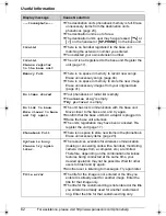 Preview for 62 page of Panasonic KX-THA16 - Cordless Video Camera Station Operating Instructions Manual