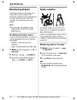 Предварительный просмотр 30 страницы Panasonic KX-THA17 Operating Instructions Manual