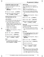 Предварительный просмотр 35 страницы Panasonic KX-THA17 Operating Instructions Manual