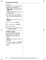 Предварительный просмотр 36 страницы Panasonic KX-THA17 Operating Instructions Manual