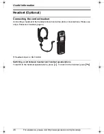 Предварительный просмотр 46 страницы Panasonic KX-THA17 Operating Instructions Manual