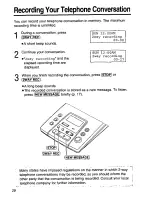 Preview for 20 page of Panasonic KX-TM150B User Manual