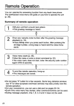 Preview for 18 page of Panasonic KX-TM80W Operating Instructions Manual