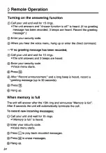 Preview for 24 page of Panasonic KX-TM80W Operating Instructions Manual