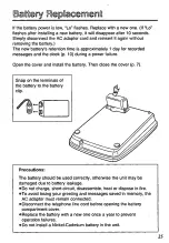 Preview for 25 page of Panasonic KX-TM80W Operating Instructions Manual