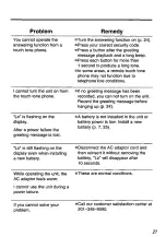 Preview for 27 page of Panasonic KX-TM80W Operating Instructions Manual