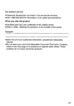 Preview for 35 page of Panasonic KX-TM80W Operating Instructions Manual