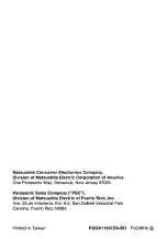 Preview for 36 page of Panasonic KX-TM80W Operating Instructions Manual