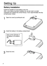 Предварительный просмотр 6 страницы Panasonic KX-TM90B Operating Instructions Manual