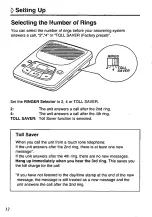 Предварительный просмотр 12 страницы Panasonic KX-TM90B Operating Instructions Manual