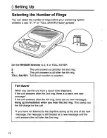 Предварительный просмотр 12 страницы Panasonic KX-TM90B User Manual