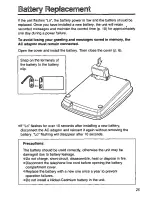 Предварительный просмотр 25 страницы Panasonic KX-TM90B User Manual