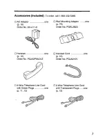 Preview for 3 page of Panasonic KX-TMC98B User Manual