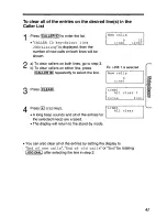 Preview for 41 page of Panasonic KX-TMC98B User Manual