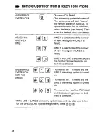 Preview for 76 page of Panasonic KX-TMC98B User Manual