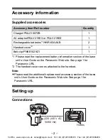 Предварительный просмотр 2 страницы Panasonic KX-TPA50 B02 Installation Manual