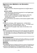 Preview for 11 page of Panasonic KX-TPA50 Installation Manual