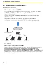 Предварительный просмотр 24 страницы Panasonic KX-TPA73 Operating Instructions Manual