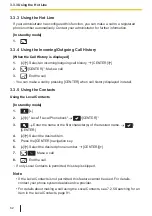 Предварительный просмотр 62 страницы Panasonic KX-TPA73 Operating Instructions Manual