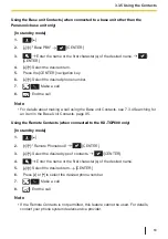 Предварительный просмотр 63 страницы Panasonic KX-TPA73 Operating Instructions Manual