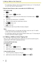 Предварительный просмотр 64 страницы Panasonic KX-TPA73 Operating Instructions Manual