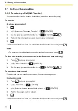 Предварительный просмотр 74 страницы Panasonic KX-TPA73 Operating Instructions Manual