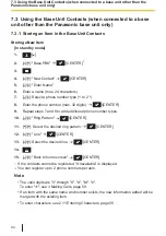 Предварительный просмотр 94 страницы Panasonic KX-TPA73 Operating Instructions Manual