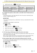 Предварительный просмотр 107 страницы Panasonic KX-TPA73 Operating Instructions Manual