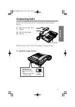 Preview for 7 page of Panasonic KX-TS100EXW Operating Instructions Manual