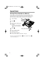 Preview for 8 page of Panasonic KX-TS100EXW Operating Instructions Manual